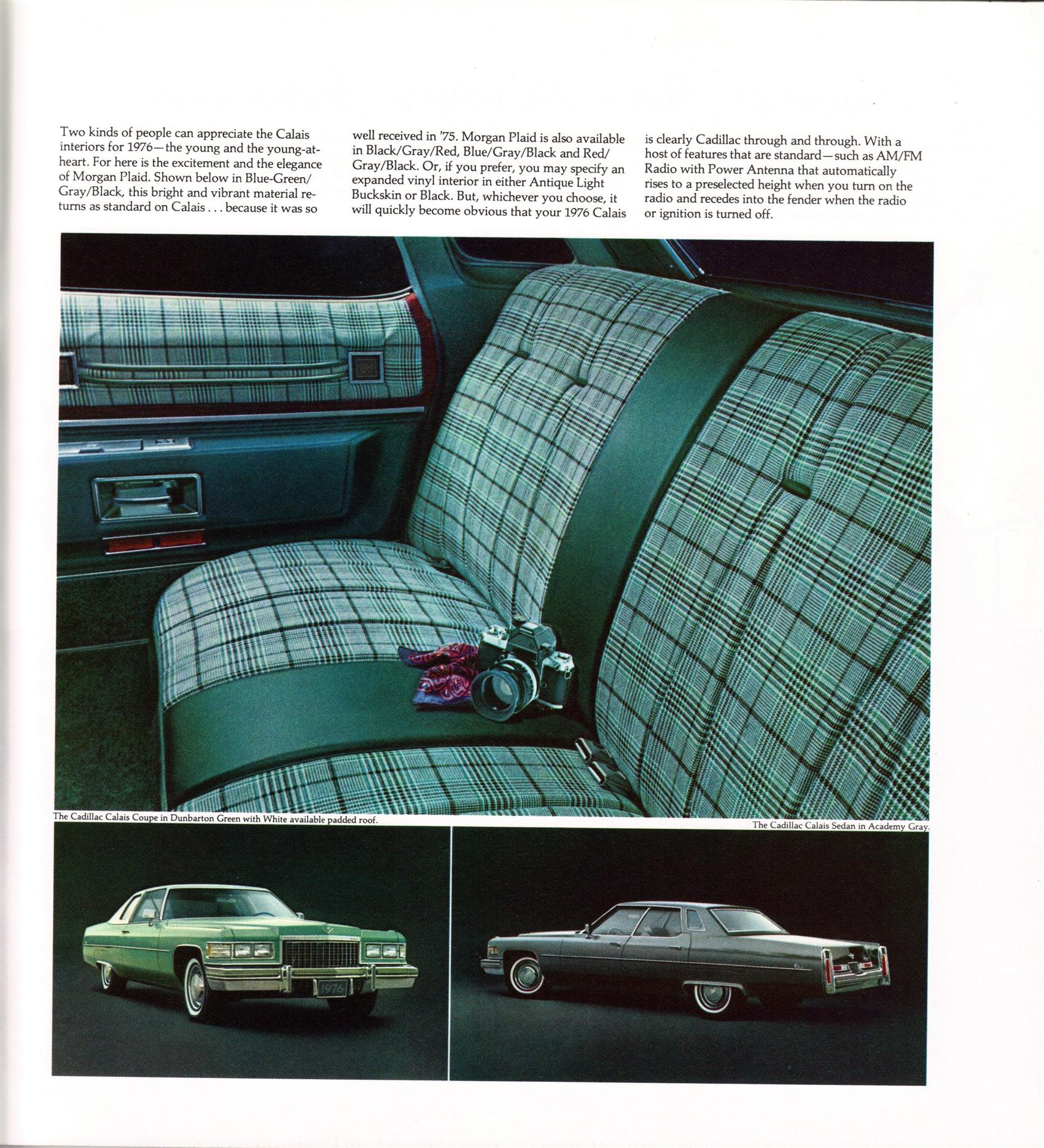 1976 Cadillac Brochure Page 1